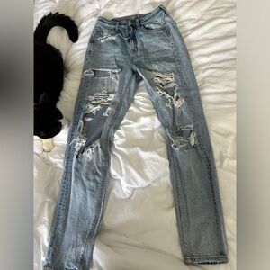 American Eagle mom jeans
